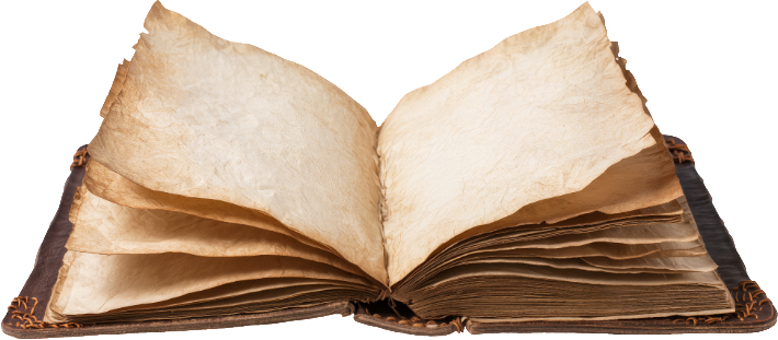 An empty book