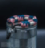 Miniature : Anti-tekenband met EM-kralen 71 - 80cm