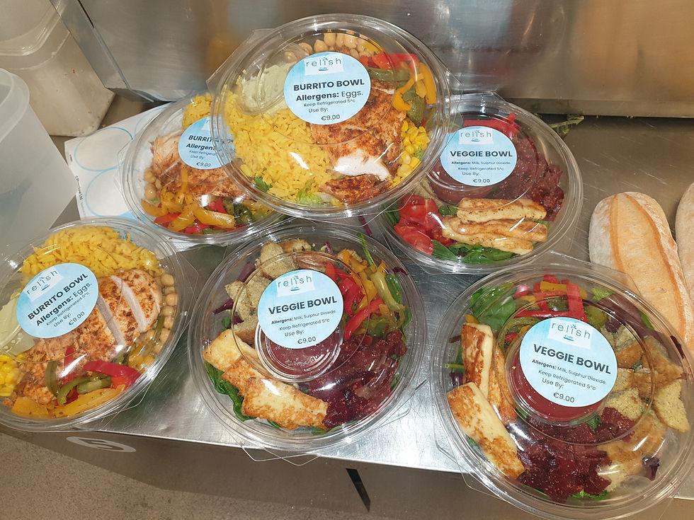 Arranged Food and Objects