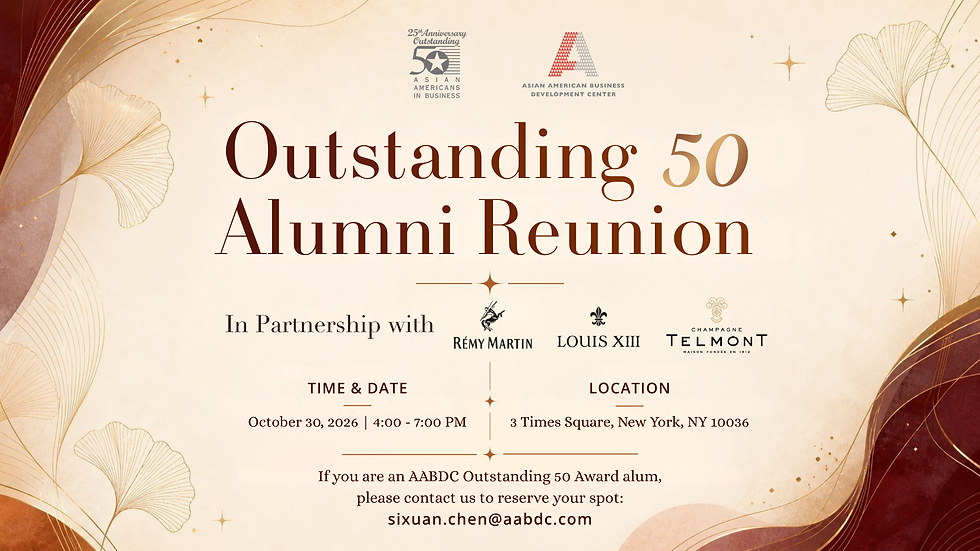 2026 Fall Outstanding 50 Alumni Reunion