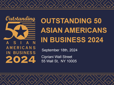 23rd Anniversary of Outstanding 50 Asian Americans in Business Award