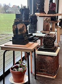 Stockade Sculptures Installation