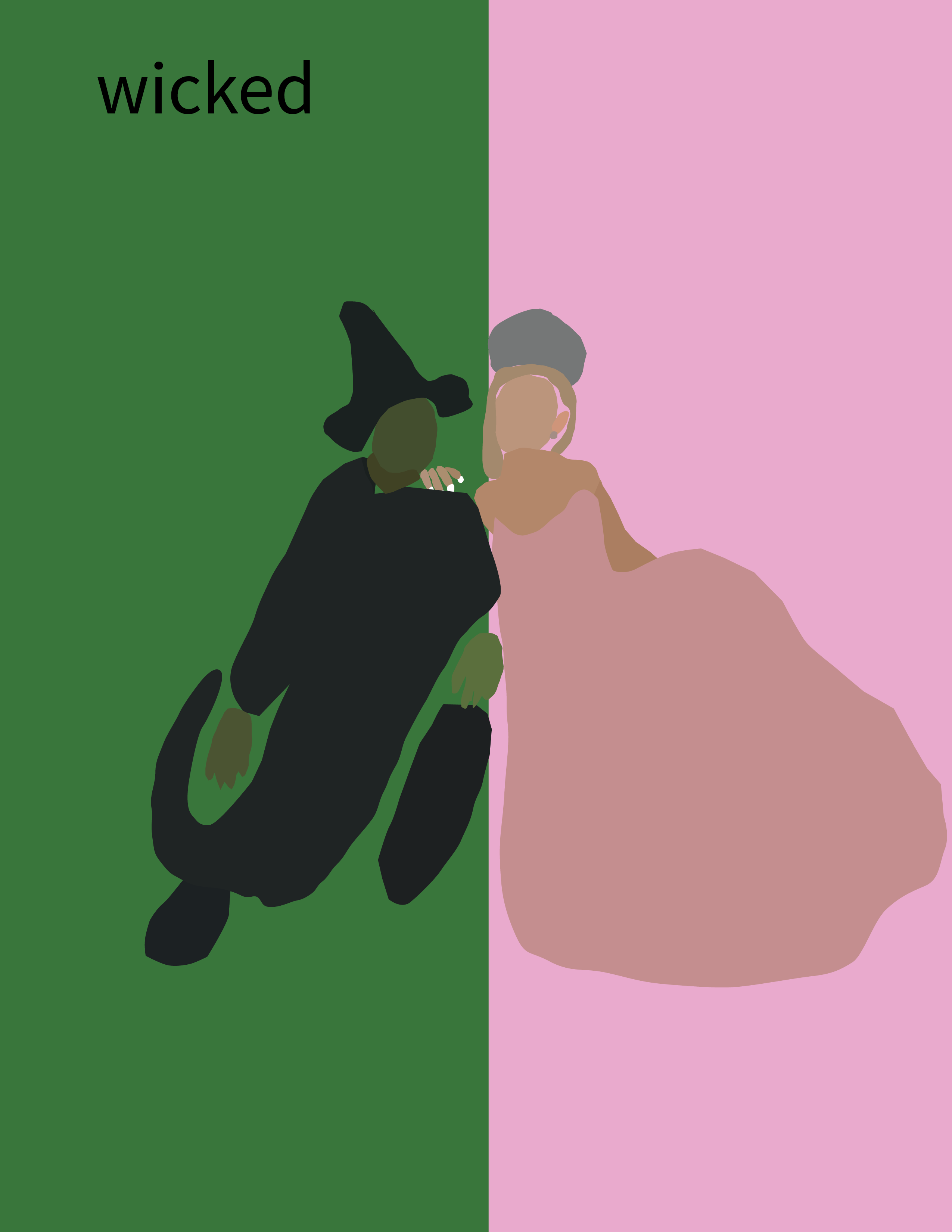 wicked movie portrait