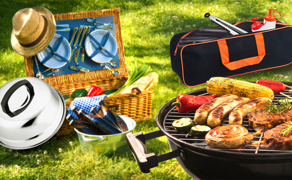 Miniatura: Leonyo: Set de 14 piezas para plancha, incluye espátula de acero inoxidable, r