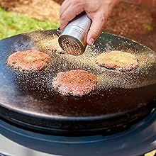 Miniatura: Cuisinart CSBK-400: Kit hierro fundido, prensa hamburguesa 6 pulgadas