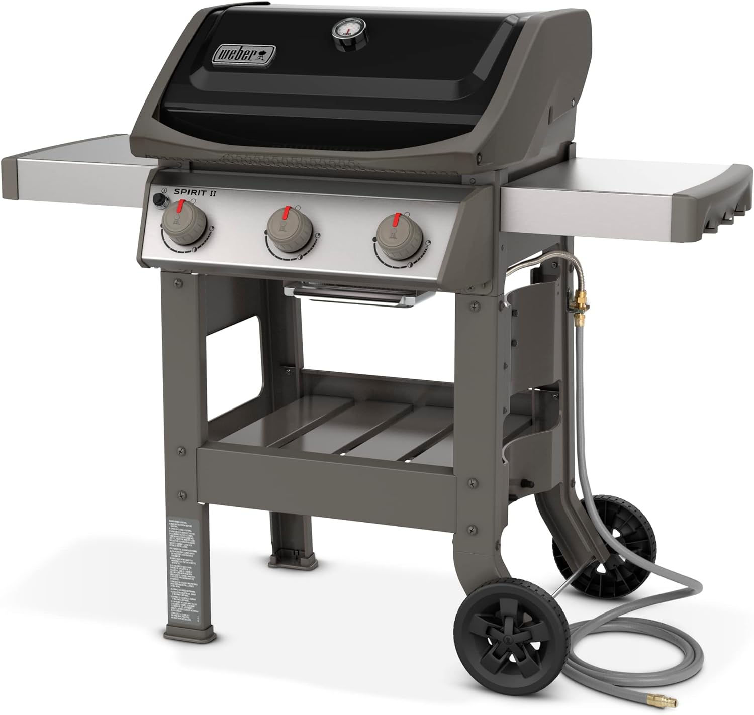 Weber Spirit II E-310 - Parrilla de gas LP para exteriores