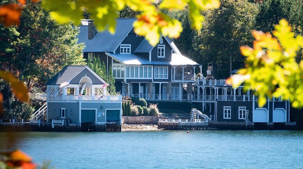 A beautiful home on Lake Rayburn in North GA