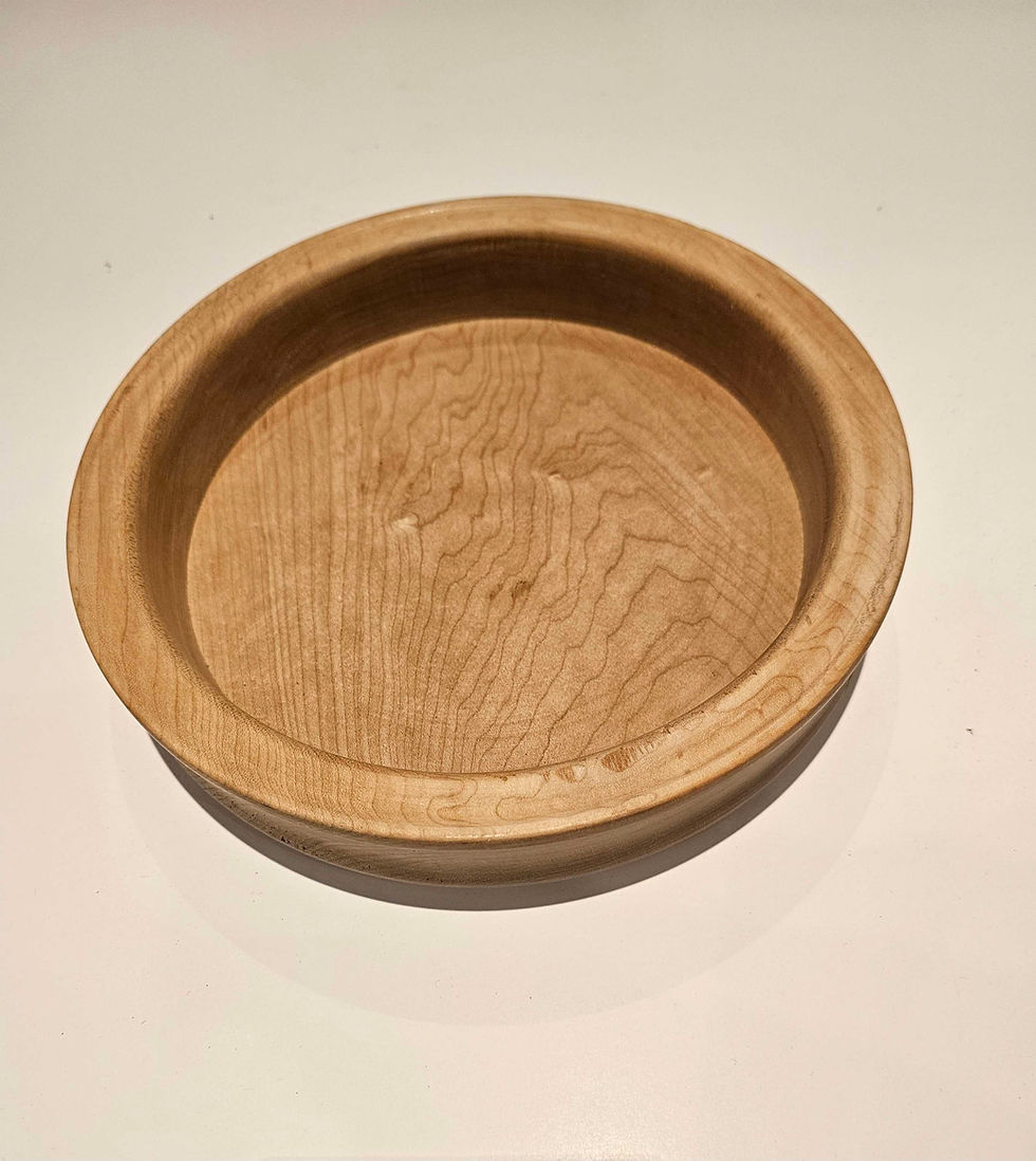 Thumbnail: Hard Maple Wooden Bowl