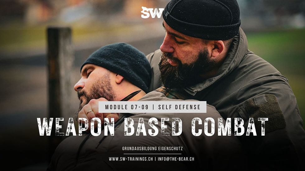 Weapon Based Combat | Module 07-09 | Grundausbildung Eigenschutz