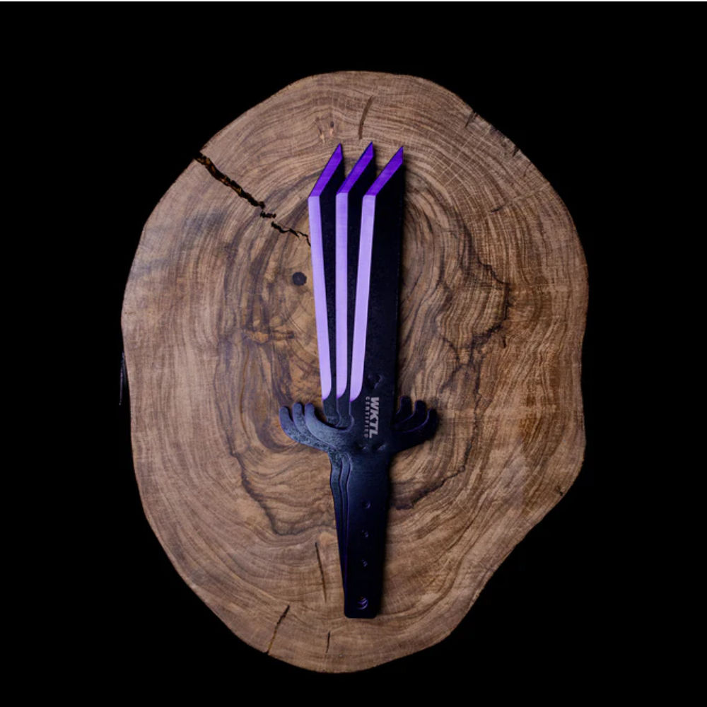 Diablo Throwing Knives: Purple Bevel (Set de 3)