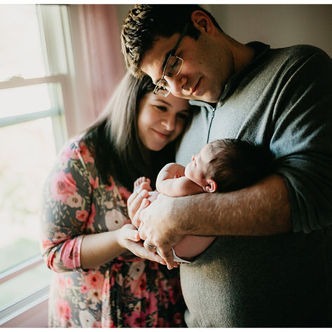 Chicago South Suburbs Newborn Photographer - Welcome Juliana!