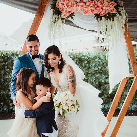 Backyard Chicago Wedding Photographer - Maria Rosa Photography