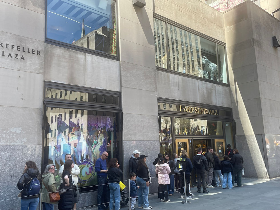 There's Always a Line to Get in FAO
