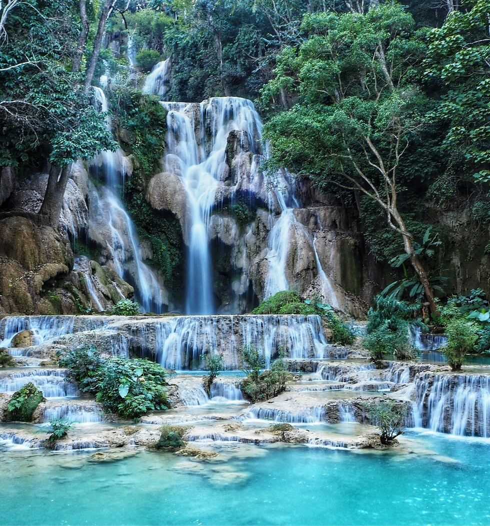 Kuangsi Falls - Photo by Simone Fischer on Unsplash