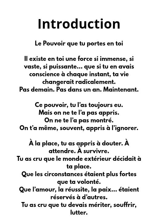 Miniature : Le pouvoir oublié