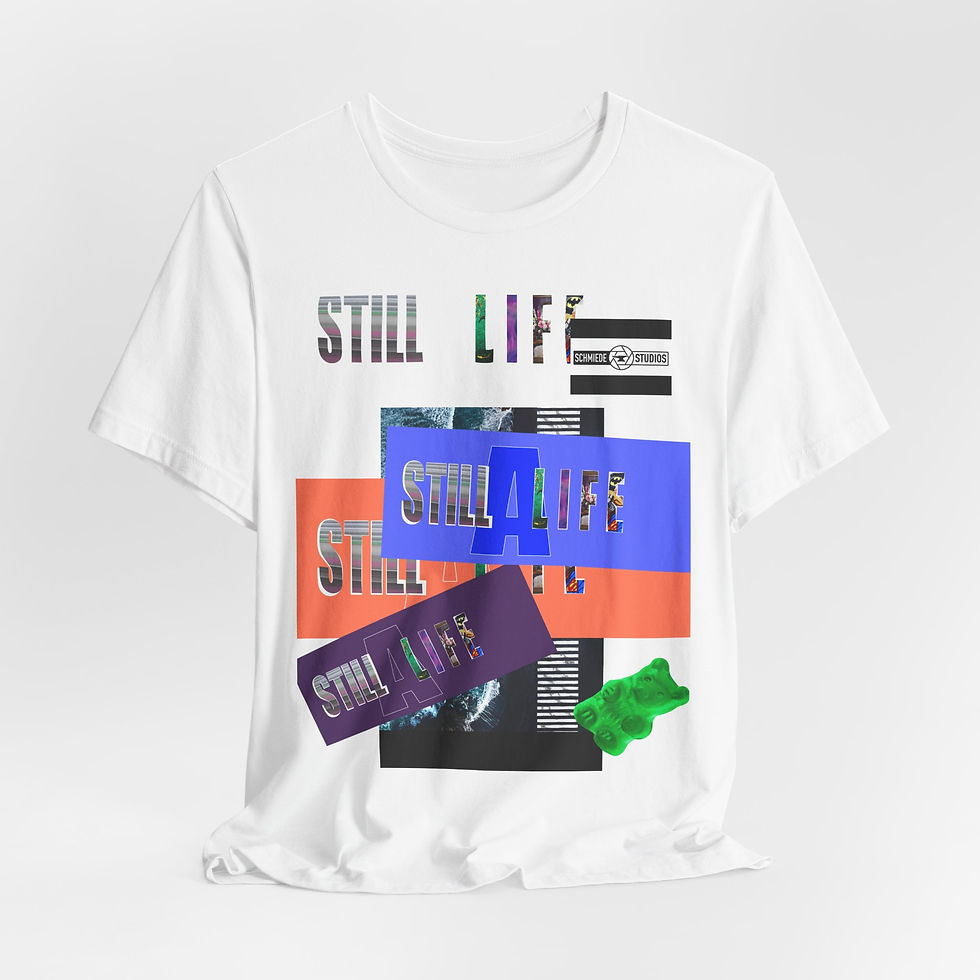 Miniaturbild: SCHWIMMER Beach Cliff Ocean Print T-Shirt