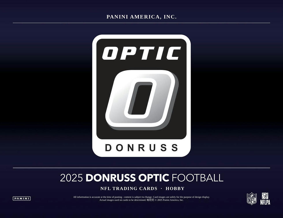 Thumbnail: 2025 Panini Donruss Optic Football Hobby Box