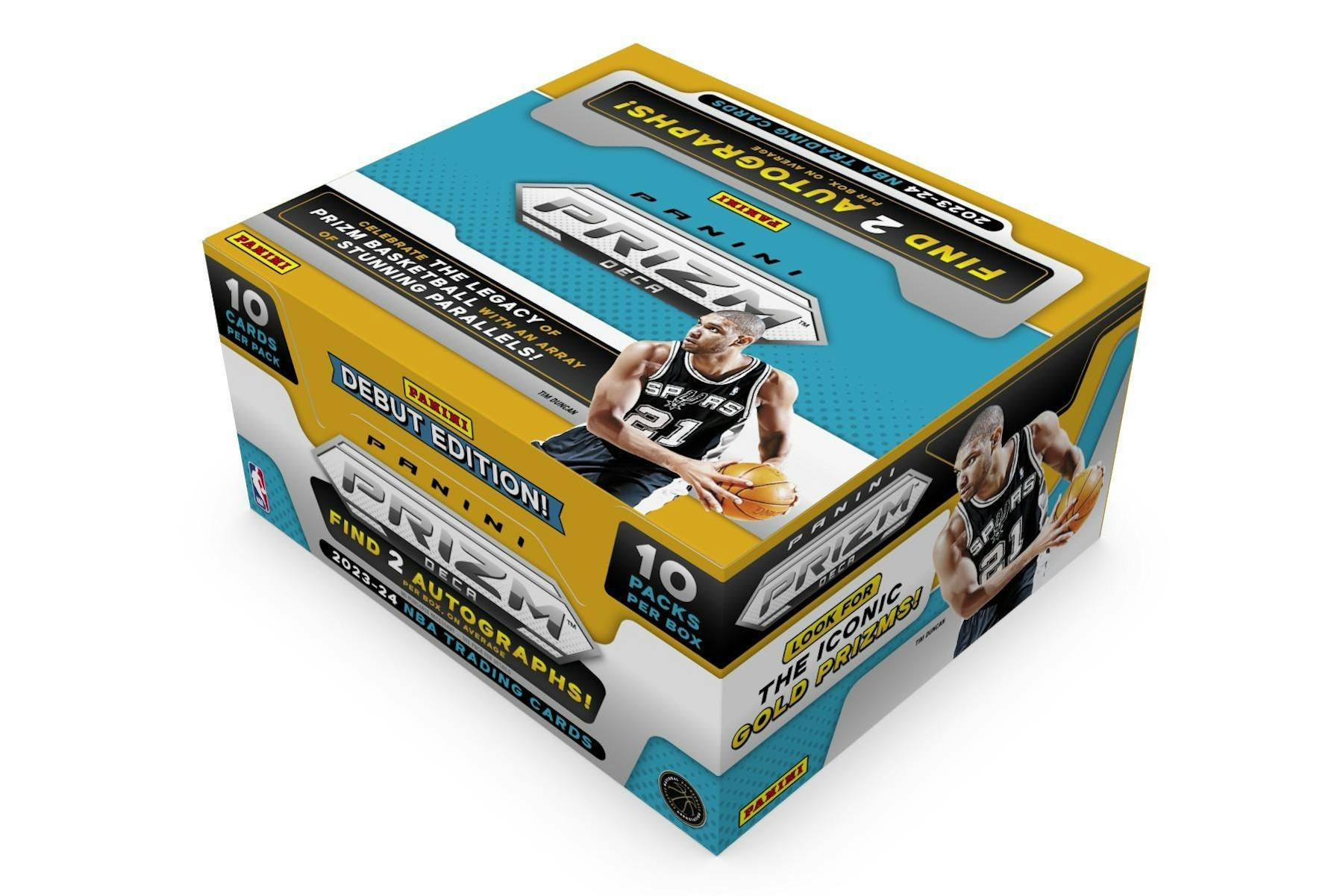 2023/24 Panini Prizm Deca Basketball Hobby Box

