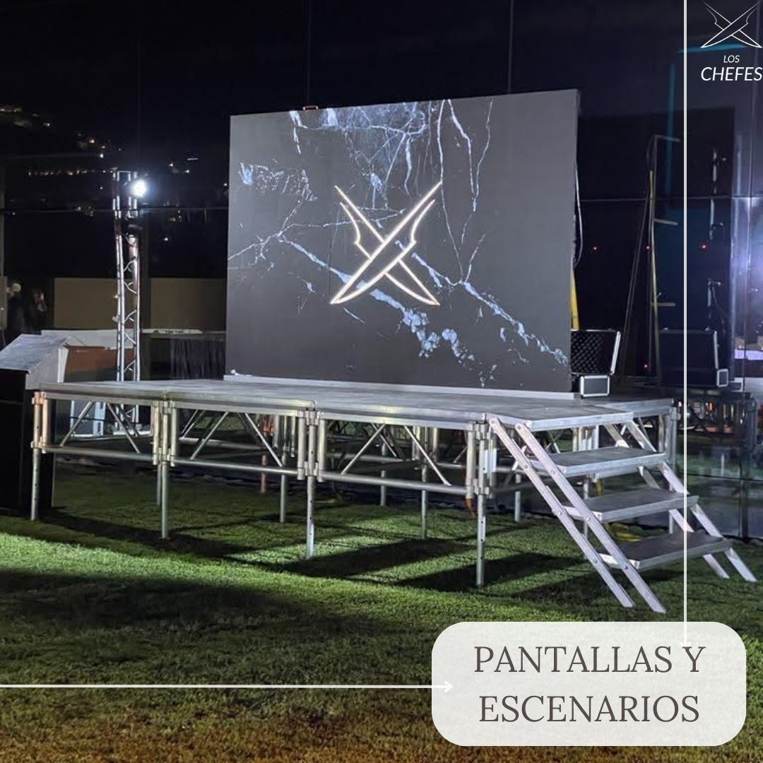 Pantalla y escenario