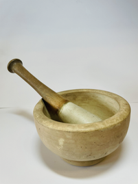 Apothecary Pestle and Mortar