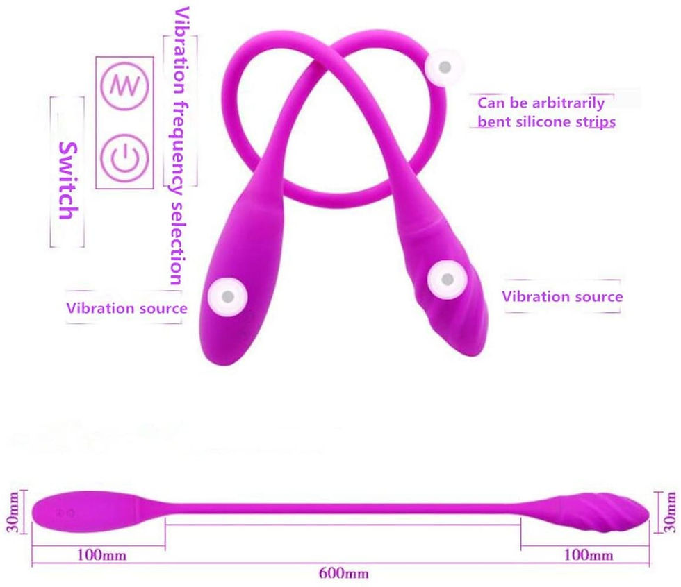 Miniatura: VIBRADOR DOBLE PRETTY LOVE