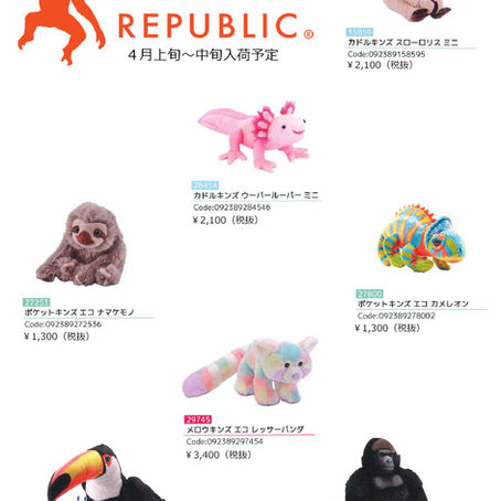 WILD REPUBLIC 3月16日最新情報