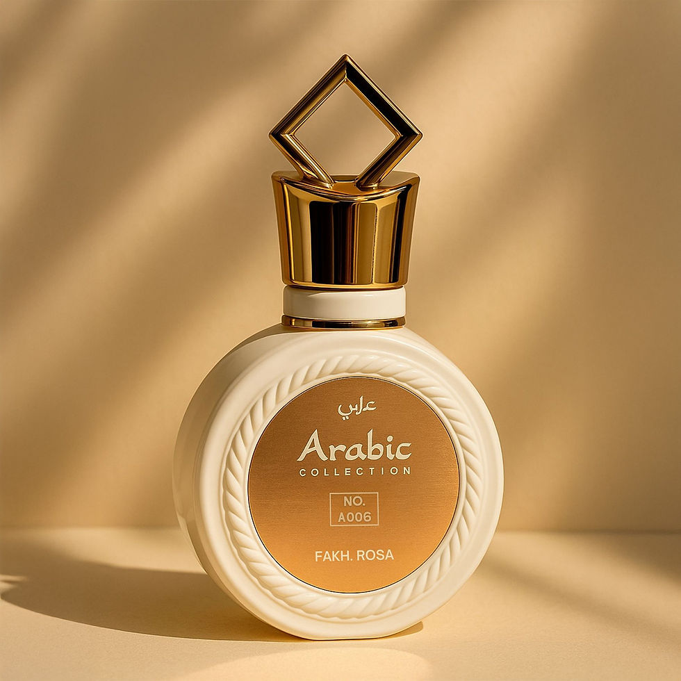 Miniatura: Perfume Árabe Feminino Fakhar Rosa A006 – 25ml – Floral Branco Tuberosa