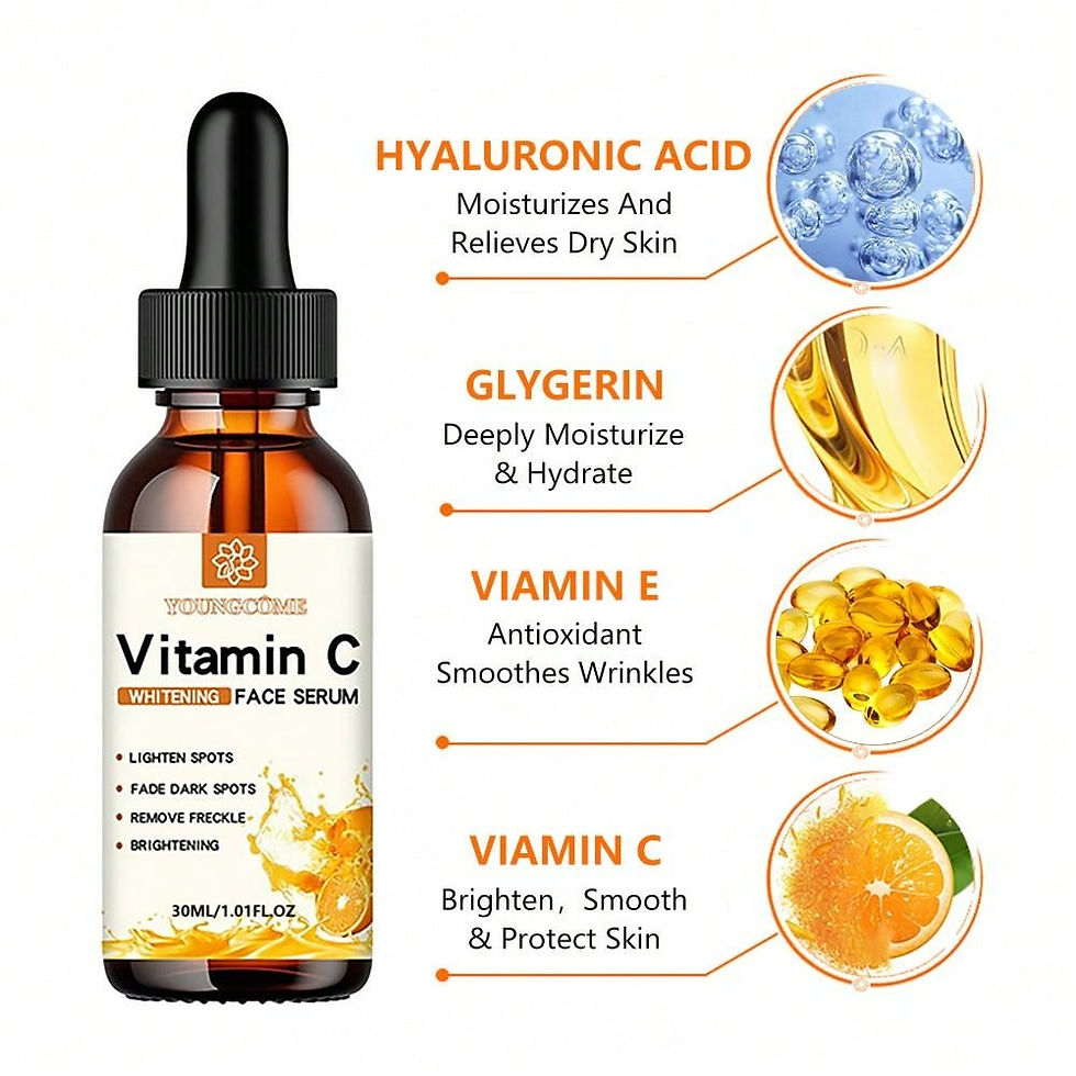 Miniatura: 💧 Vitamina C Essência Facial com Ácido Hialurônico – 300ml Uma Pele Iluminada!