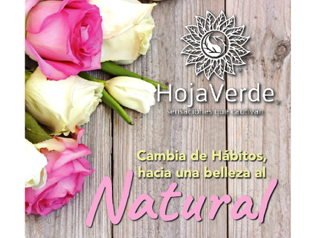 HOJA VERDE, Cosmética al natural.