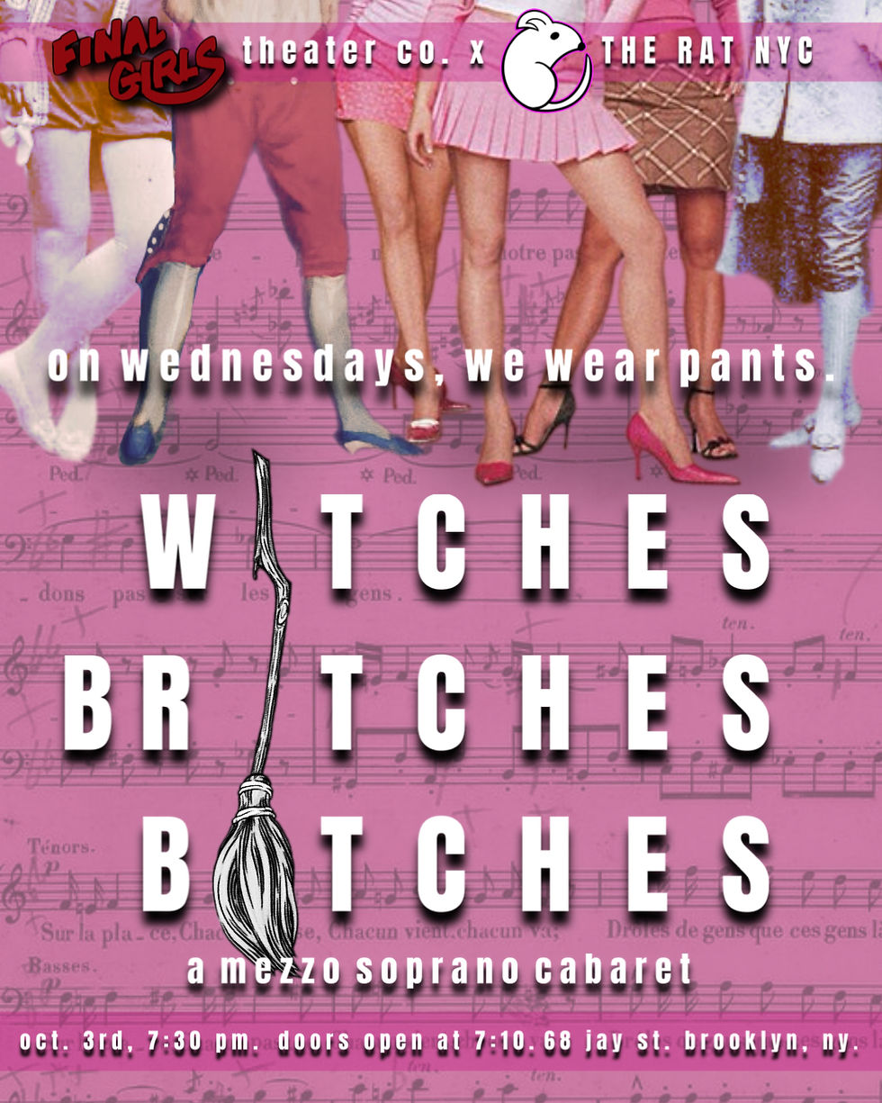 🧹 WITCHES, BRITCHES, BITCHES: a Mezzo-Soprano Cabaret 🧹