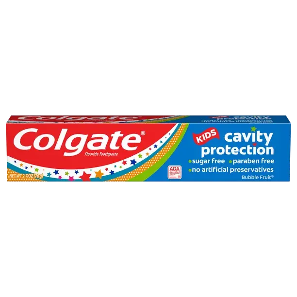 Colgate Kids Cavity Protection Toothpaste, Bubble Fruit, 2.7 Oz