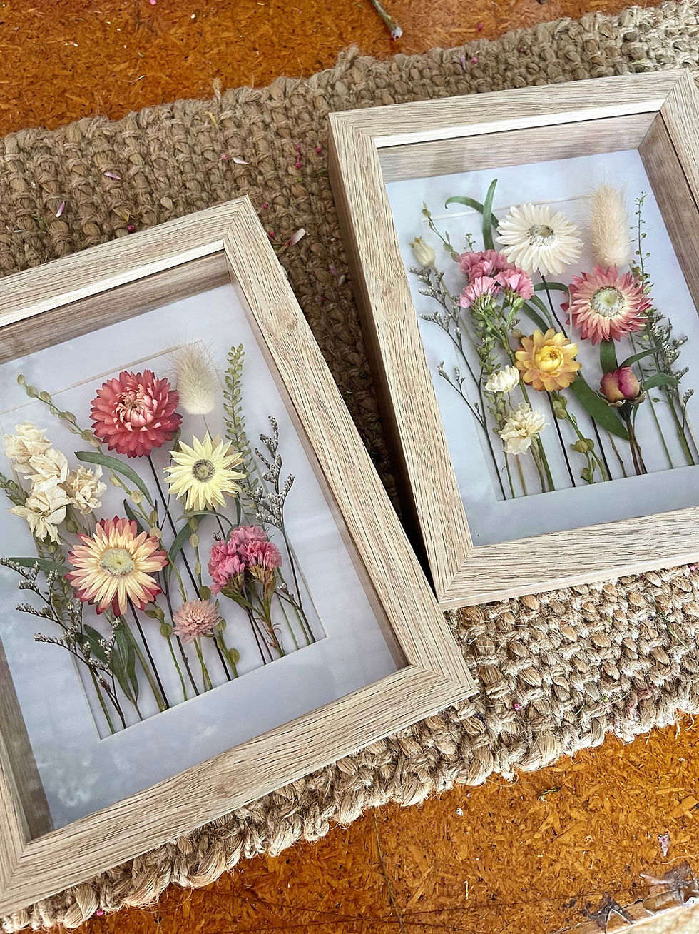 Thumbnail: Candy Blooms Dried Flower Frame