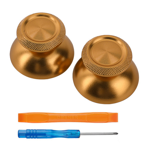 TOMSIN Metal Thumbsticks Replacement Kit for PS5 Controller