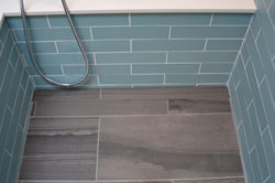 Hidden Drain in Shower