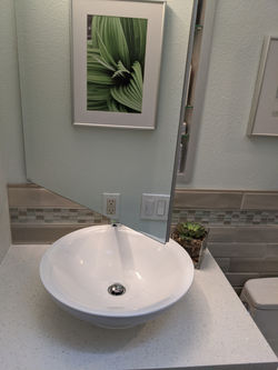 Medicine cabinet opened