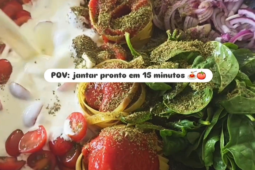 Tagliatelle Cremoso de Uma Panela