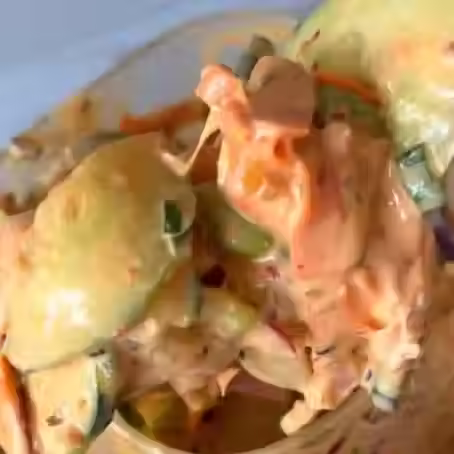 🥒🍱 Salada de Sushi no Pote