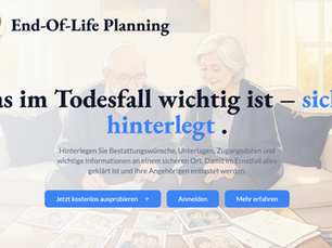 End-of-Life Planning: Warum digitale Vorsorge heute ein Akt der Liebe ist