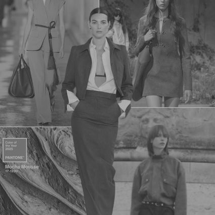 Cores Primavera 2025: Plum, Butter Yellow e Mocha Mousse