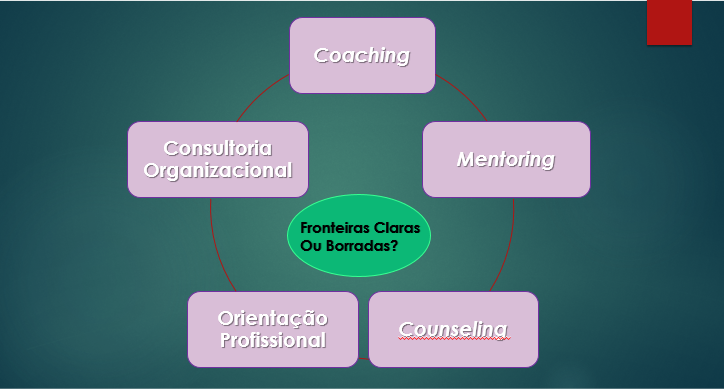 Coaching, Mentoring, Counseling, Consultoria Organizacional e Orientação Profissional