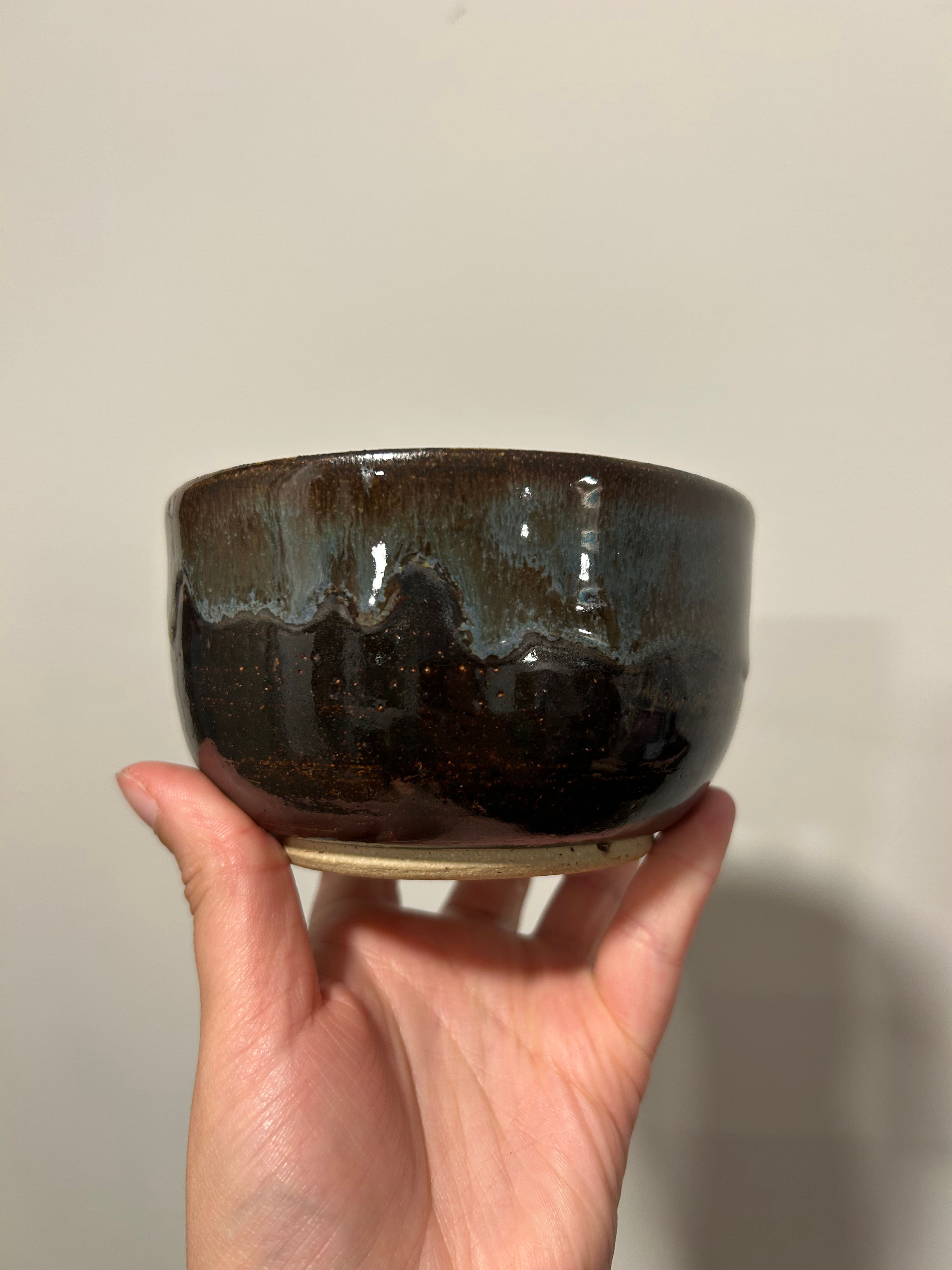 Blue and Brown Bowl