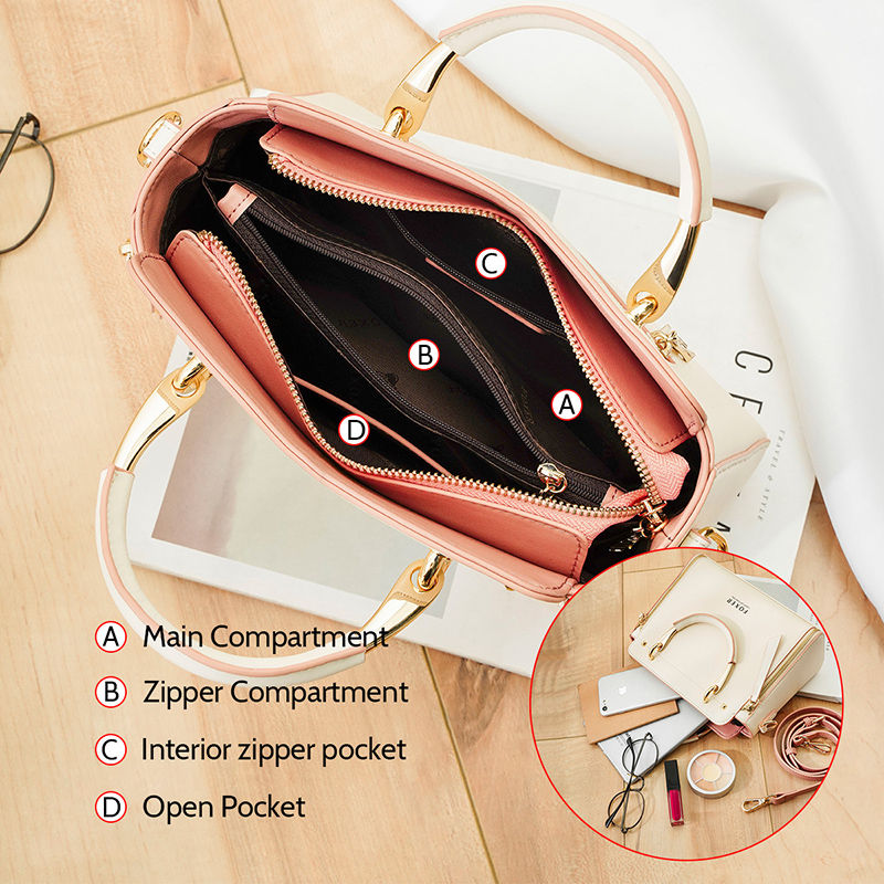 Miniatura: FOXER Split Leather Women's Shoulder Bag Elegant Handbag 2026 New Female Large T