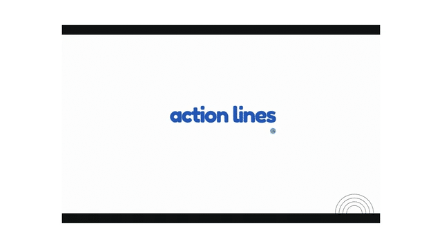 writing action lines