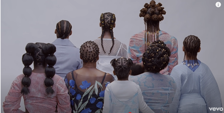 Shot taken from Beyonce's Brown Skin girl (Official Music video). Time 3:33. (Uploaded: 24/08/20)