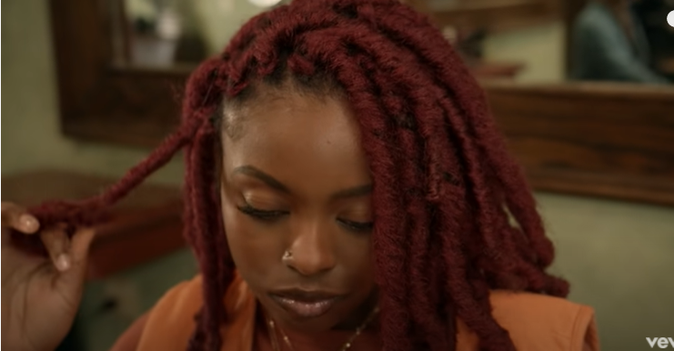  Shot taken from Tiana Major9's AfroPunk's live performace (music video), 1.17. Uploaded: 11/11/20