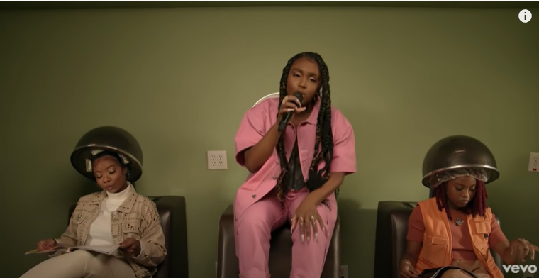 Shot taken from Tiana Major9's AfroPunk's live performace (music video). Uploaded: 11/11/20