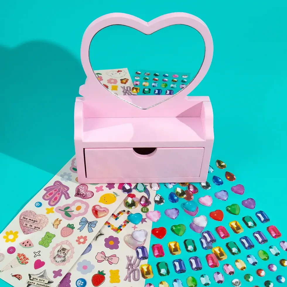 Thumbnail: Mini Vanity Playset For Girls