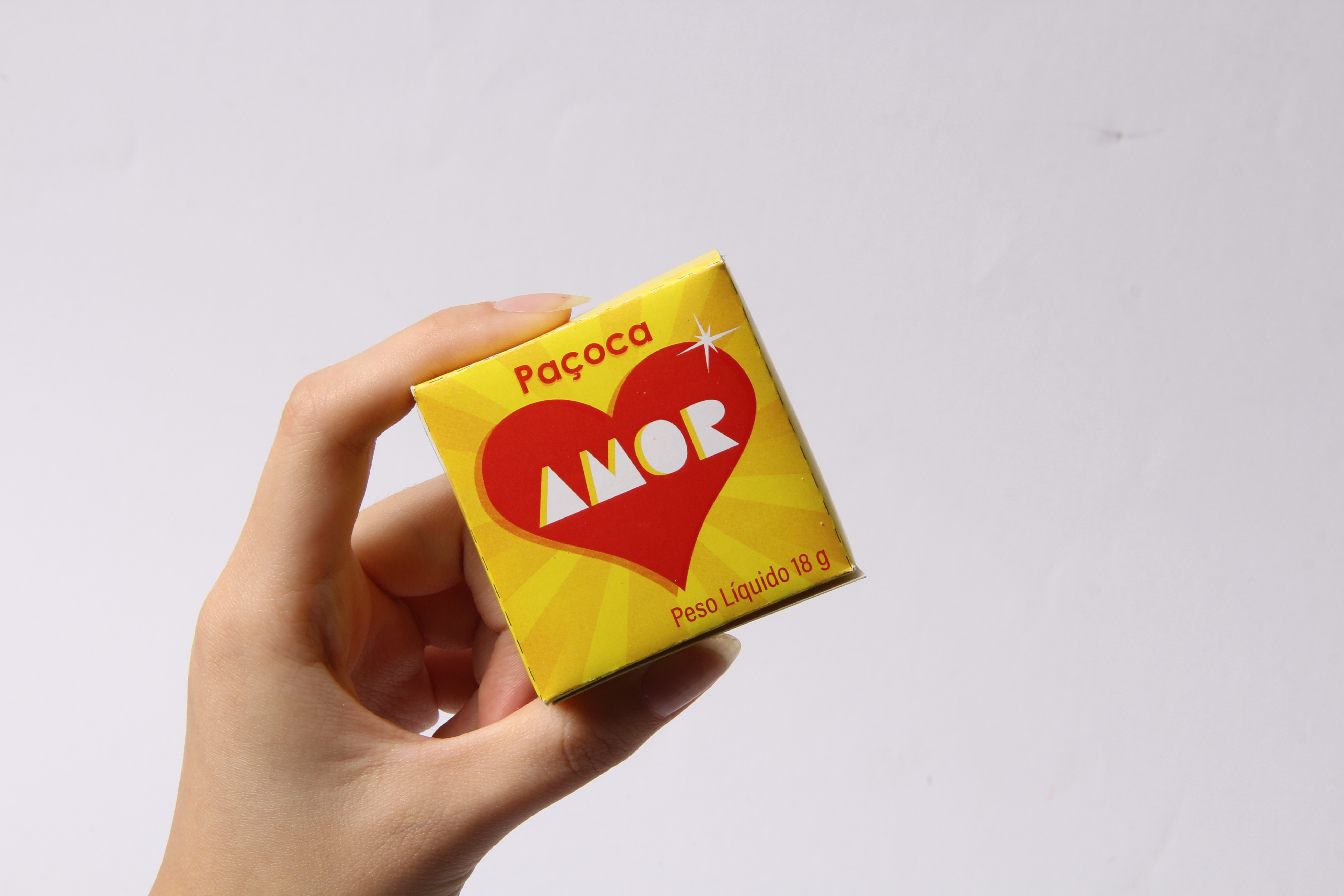 Paçoca Amor — redesign de embalagem — 6