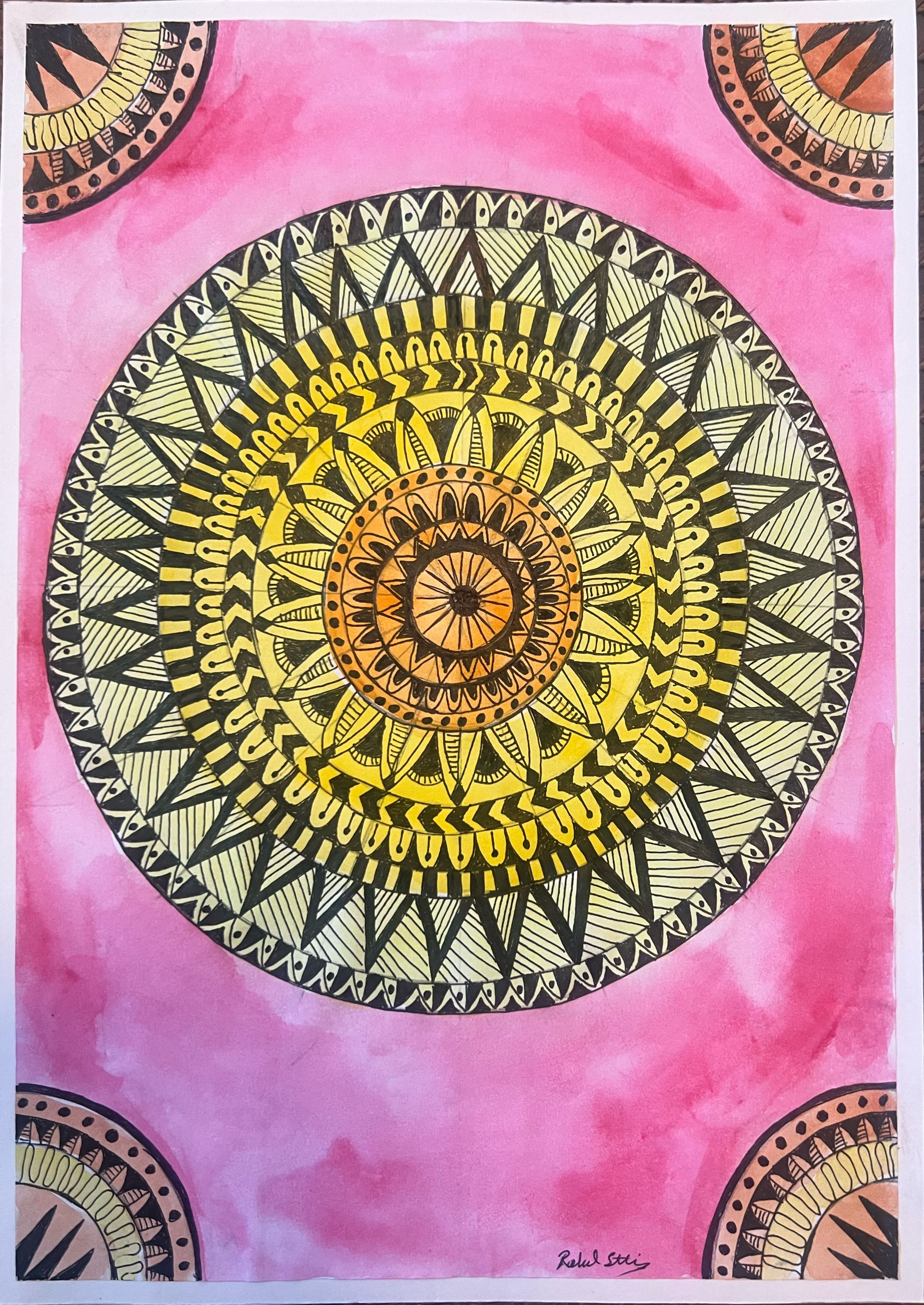 Mandala 2 by Rahul Sethi