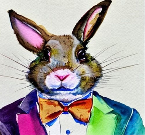 Paint a Bunny Pizza Party